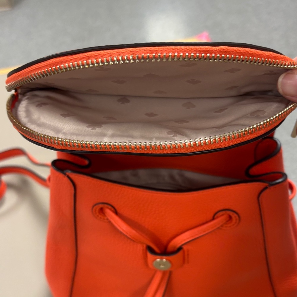 Kate Spade Bold Orange Backpack - Picture 7 of 8